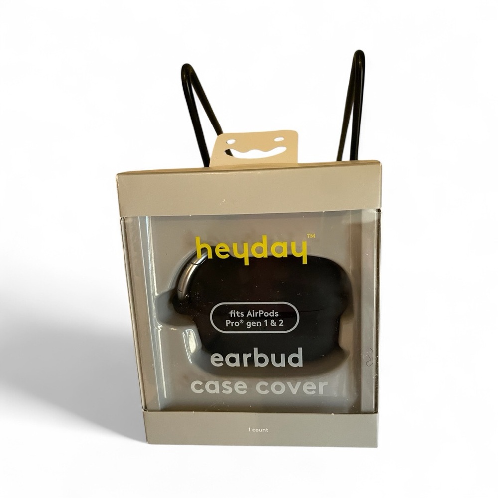 Heyday Black Earbud Case for AirPods Pro